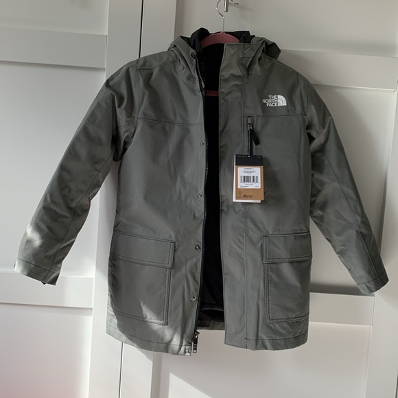 ☃️THE NORTH FACE North Down Triclimate Grey/Black 3 in 1 jacket, size L (12)☃️ - Picture 9 of 10